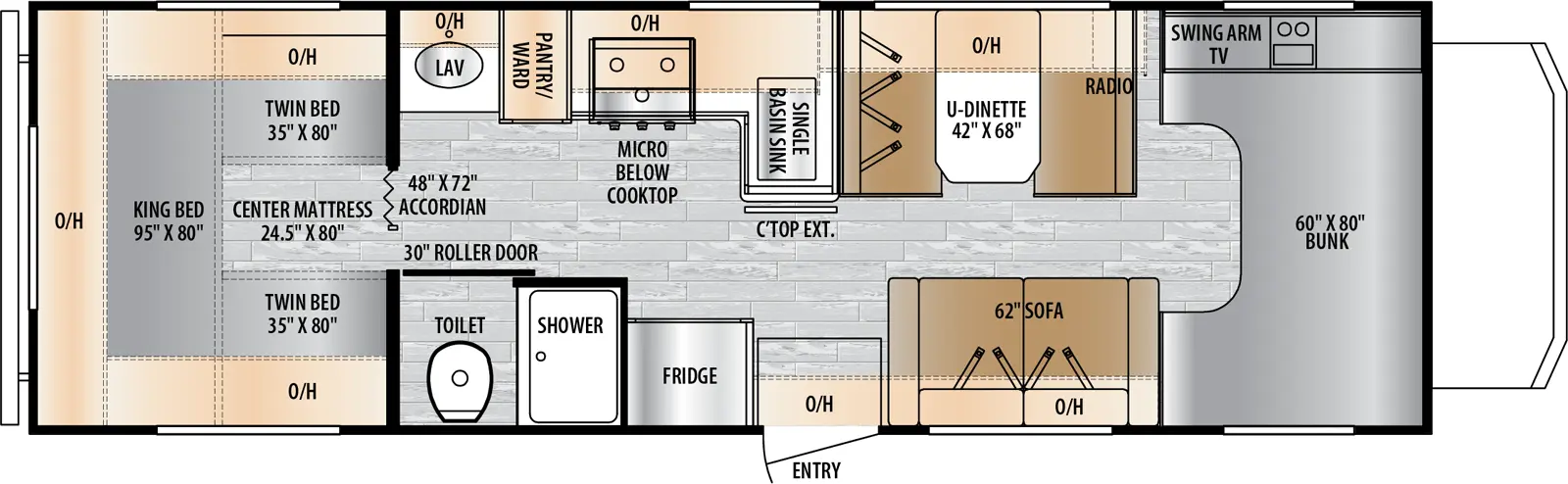 Entrada 2710NK Floorplan